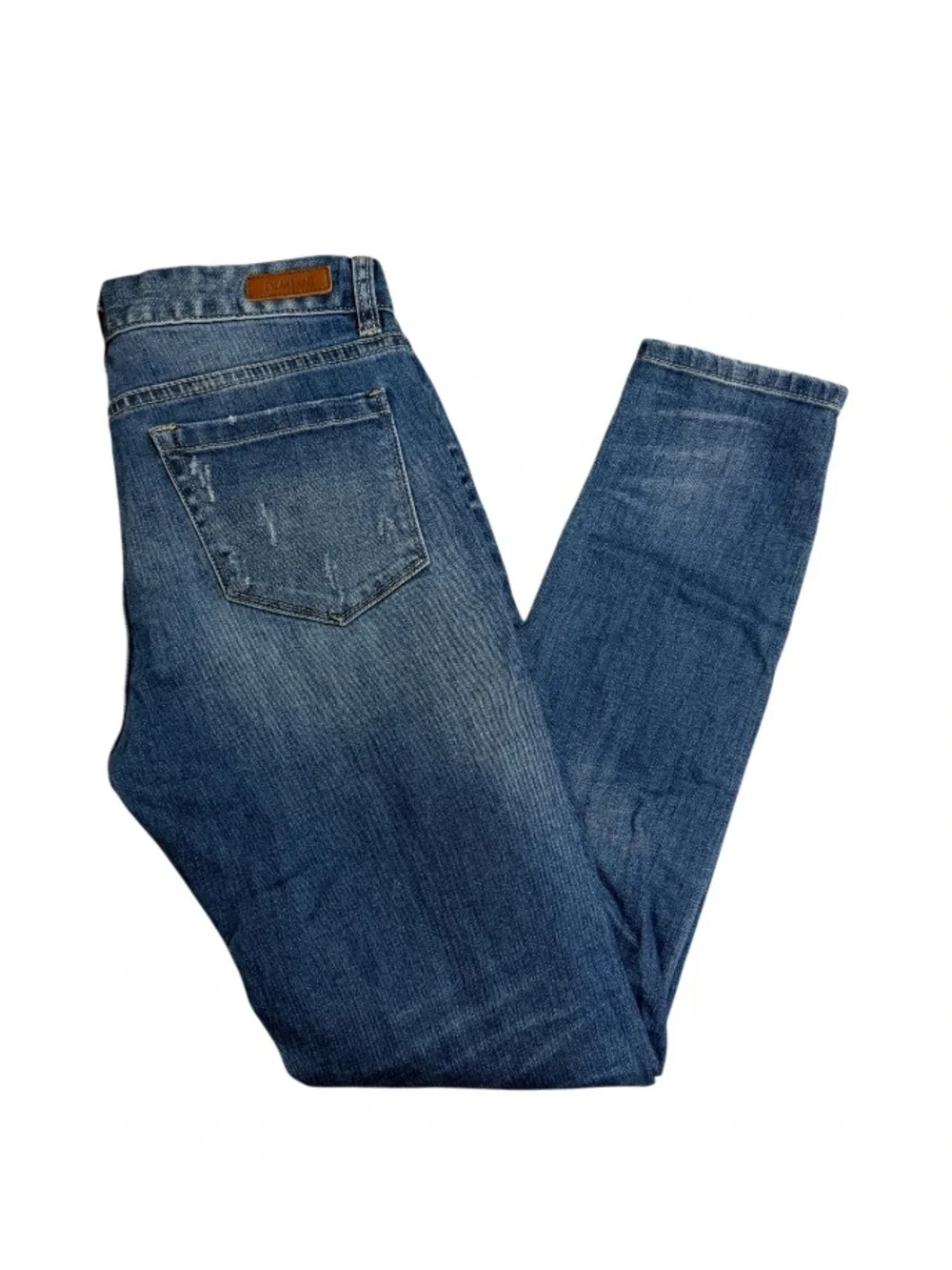 Blank NYC Blue Denim Jeans Hem